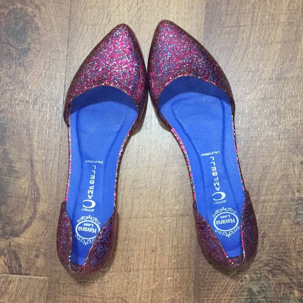 Jeffrey Campbell "Jelly Love" flats💗✨